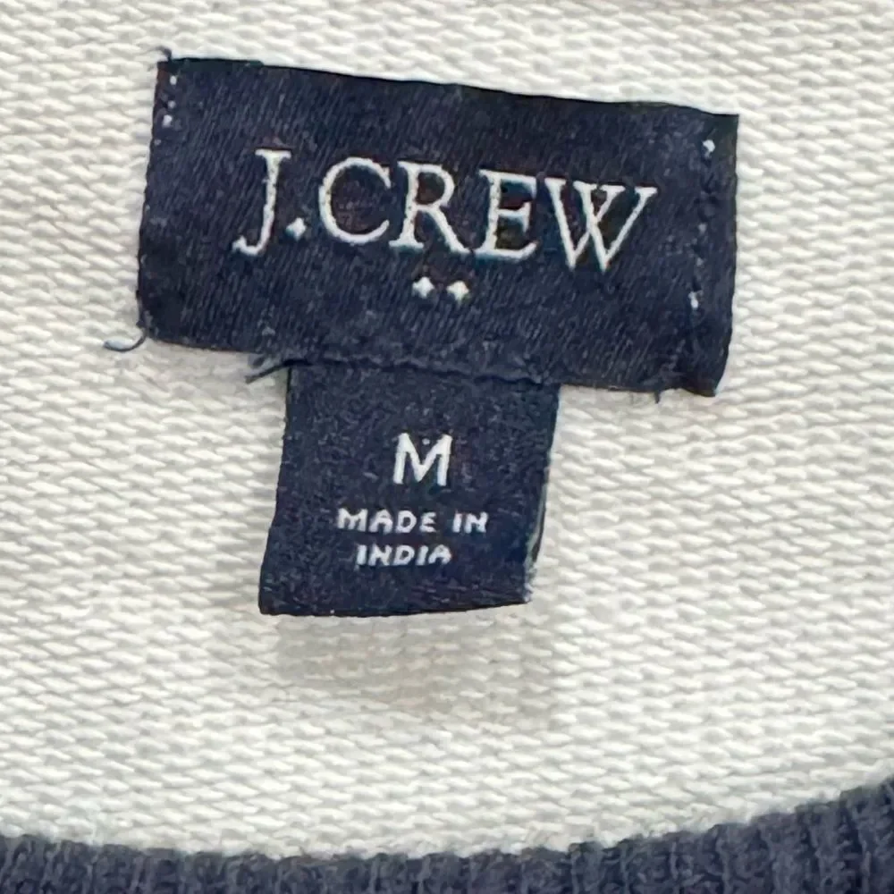 J. Crew Raglan Terry Crewneck Sweatshirt Men’s Medium